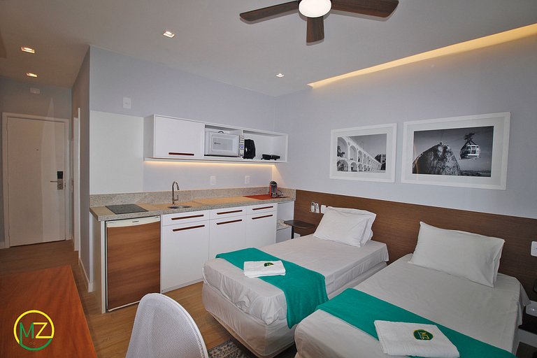 Estudio moderno en apartahotel