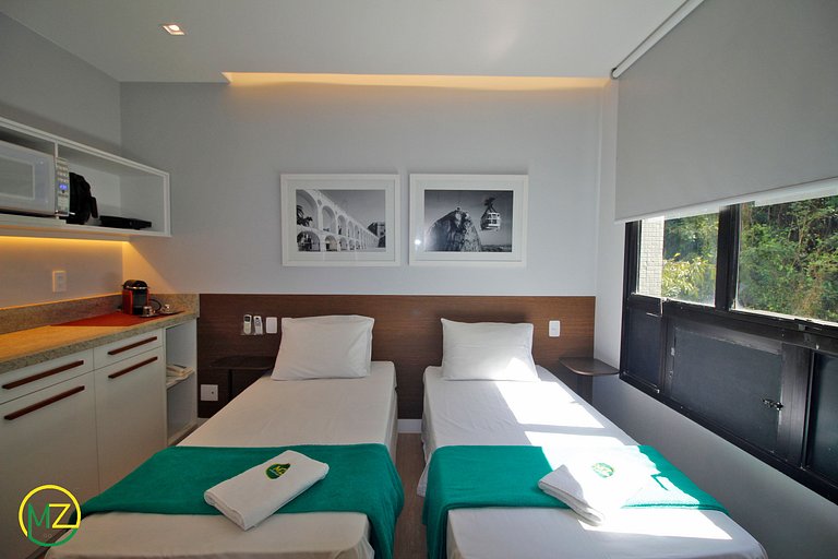 Estudio moderno en apartahotel