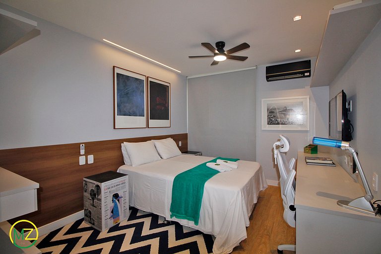 Estudio moderno en apartahotel