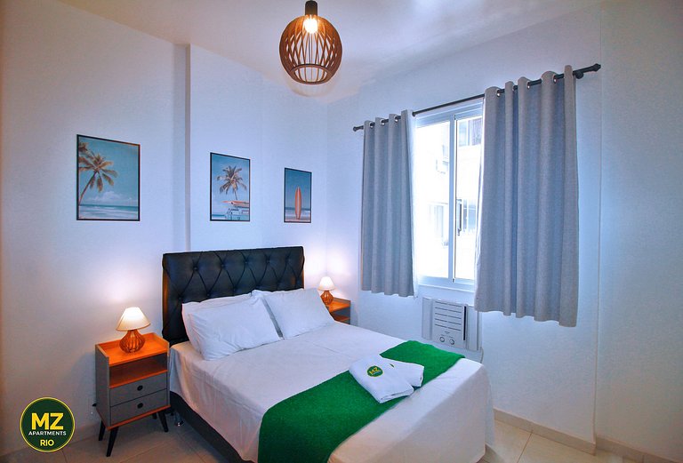 Spacious and comfortable one bedroom at Posto 5