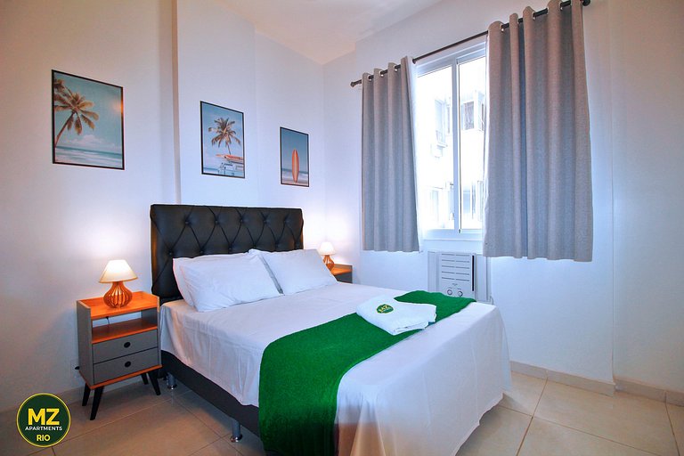 Spacious and comfortable one bedroom at Posto 5