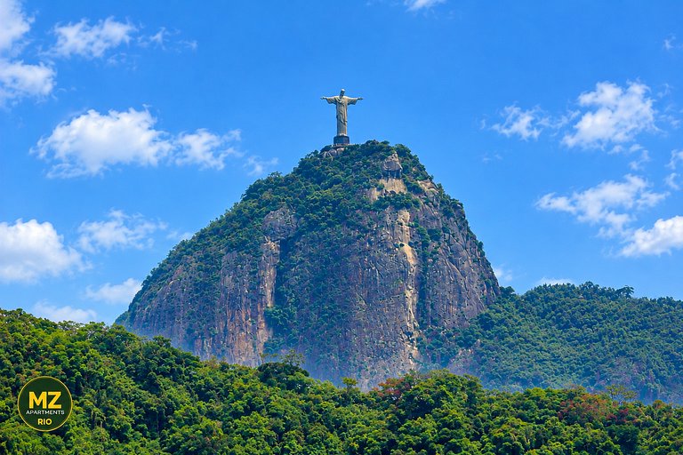 Studio com vista pro Cristo no posto 4
