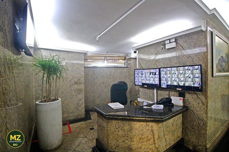Studio com vista pro Cristo no posto 4