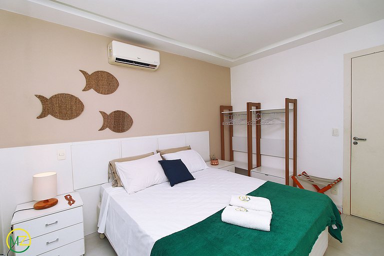 Ático moderno de 3 dormitorios con jacuzzi y BBQ