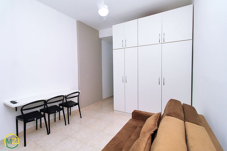 Economic and spacious studio for 6 people in Copa