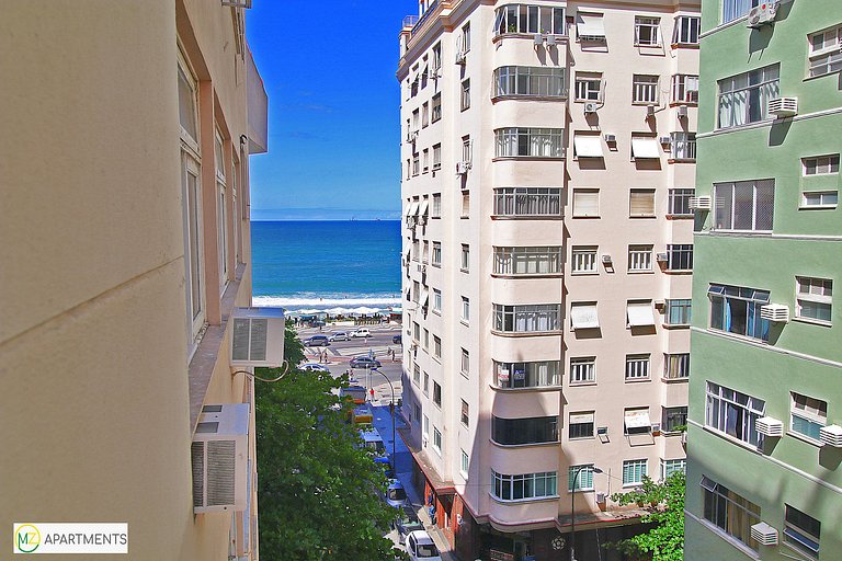 Fantástica sala y cuarto al Posto 5 en Copacabana