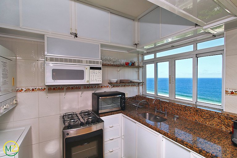 Increíble penthouse con terraza y vista frontal a la playa d