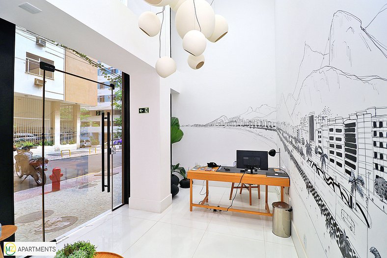 NEW luxury studio in Copacabana for up to 3 people