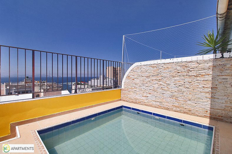 Precioso ático duplex con terraza y piscina